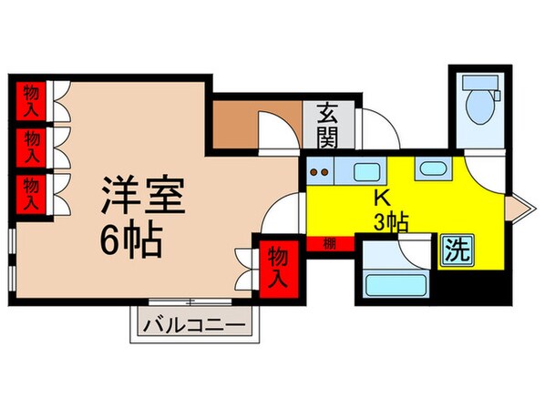 クリアネス千里山の物件間取画像